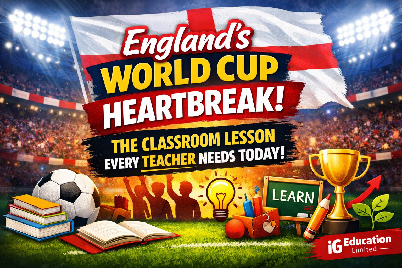 “England’s Heartbreak, Teachers’ Wake‑Up Call: What the World Cup Semi‑Final Loss Can Teach Us About Learning, Resilience & Classroom Culture”