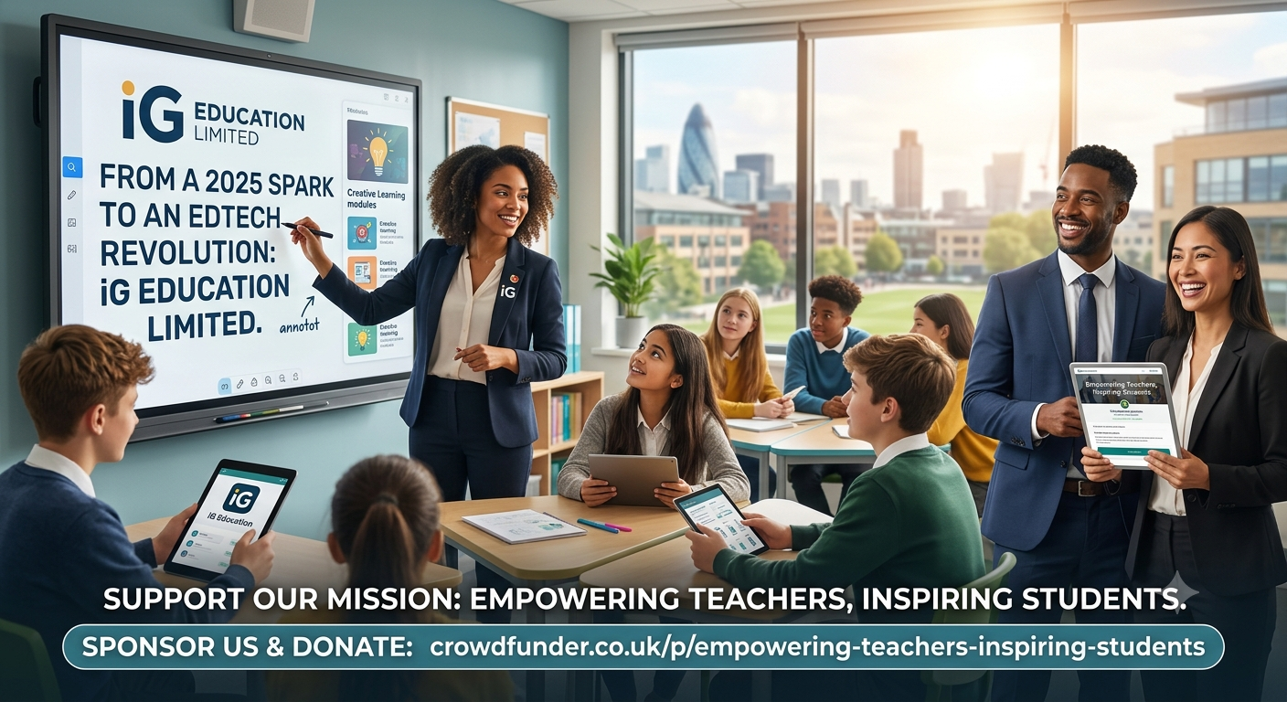 From a 2025 Spark to an EdTech Revolution: How iG Education Limited is Transforming Classrooms—and Why Your Business Needs to Join the Mission